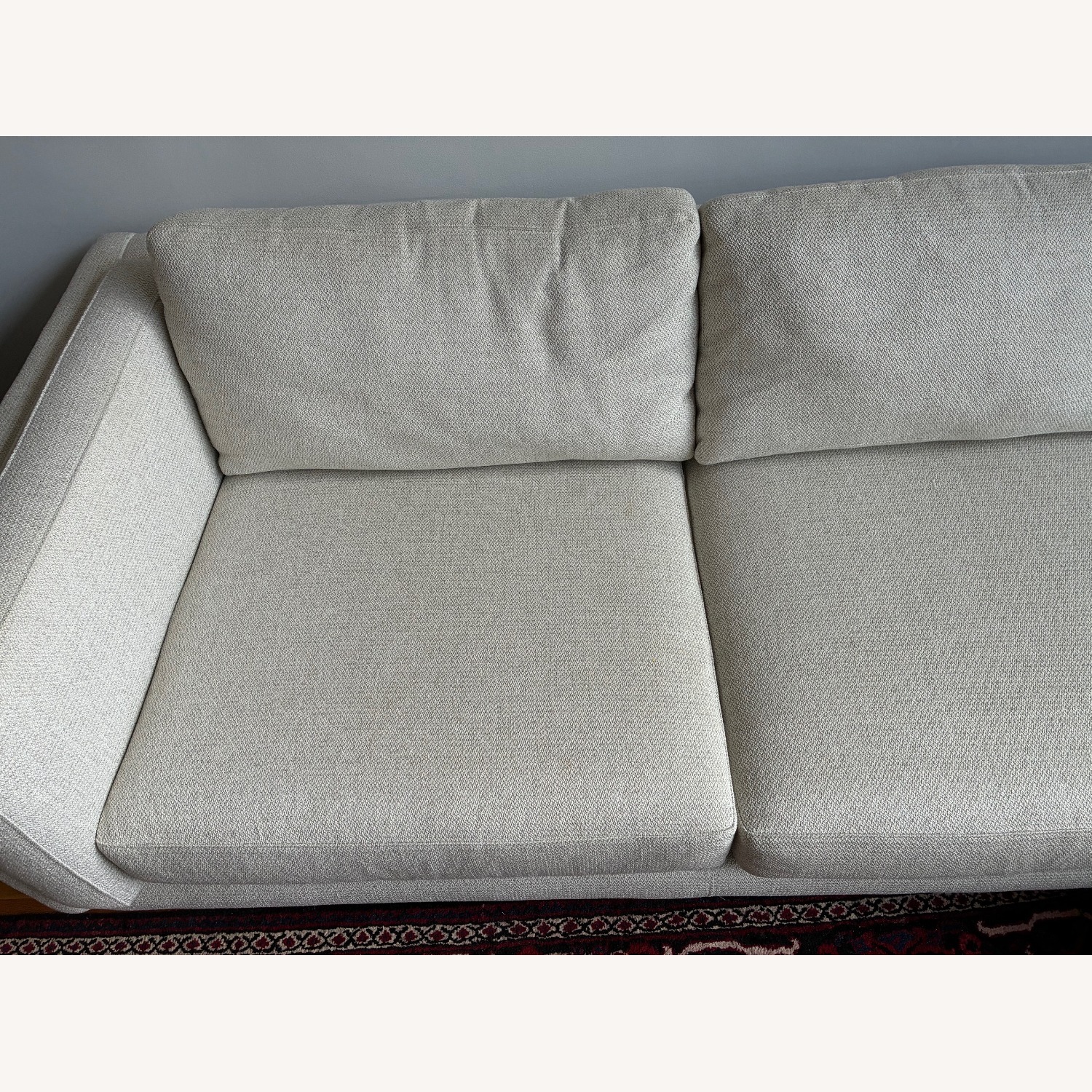 Room & Board Natural Fabric 2 Piece Sectional - image-3