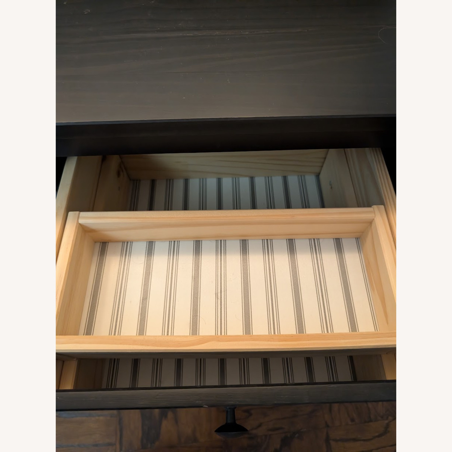 IKEA HEMNES 2-Drawer Chest Black-Brown - image-2