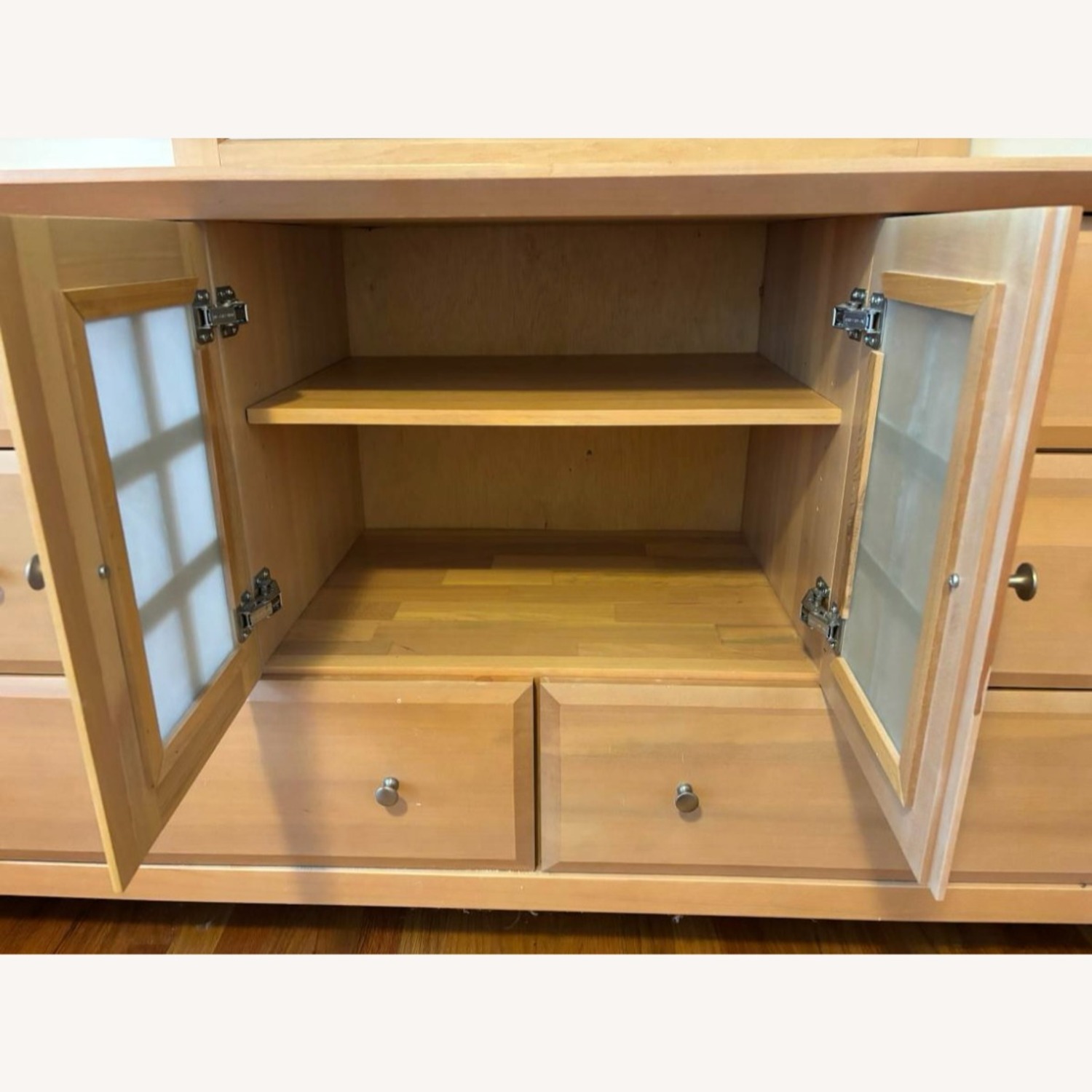 Levitz Furniture Wood Dresser with Mirror - image-4