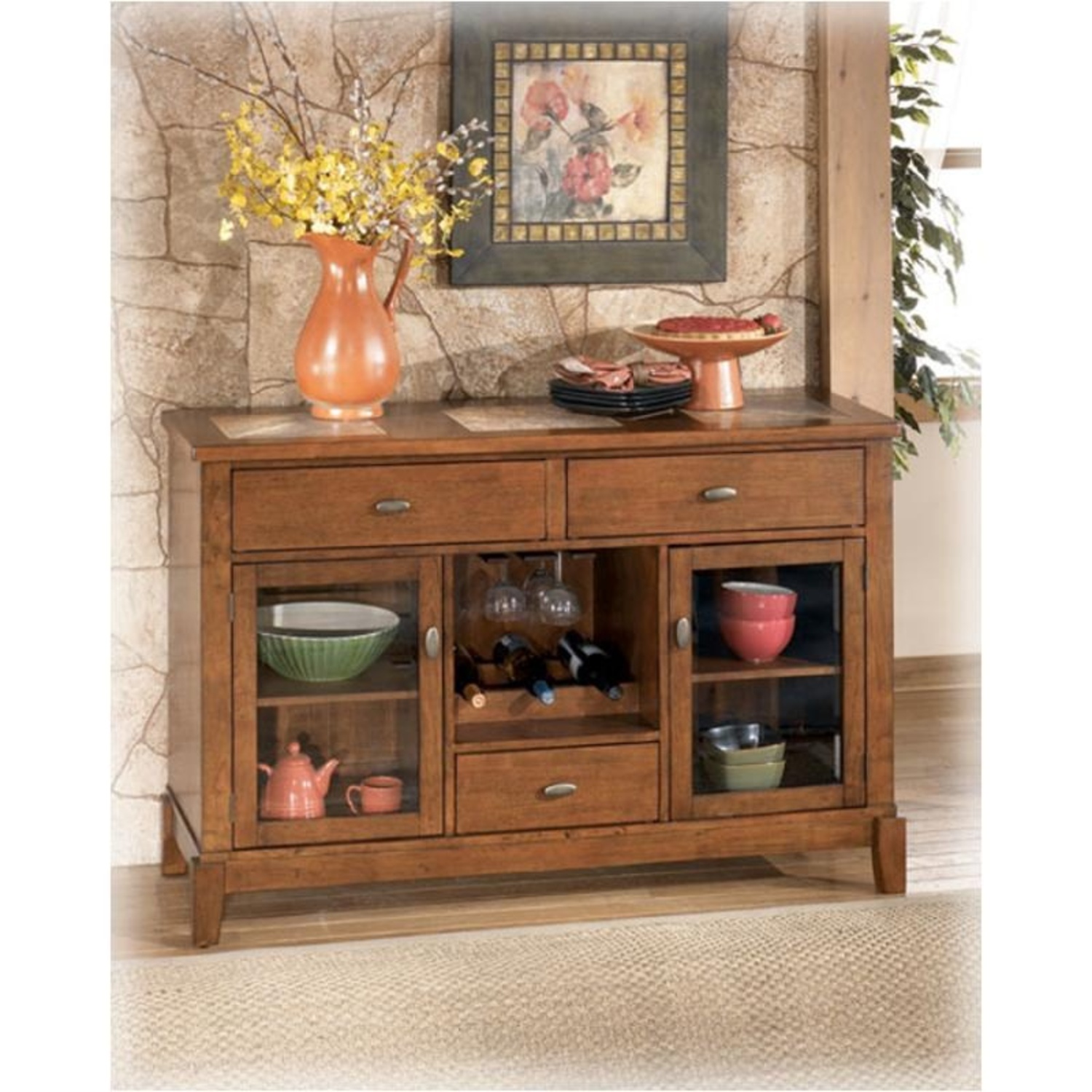 Ashley Furniture Tucker Wine Server - image-4