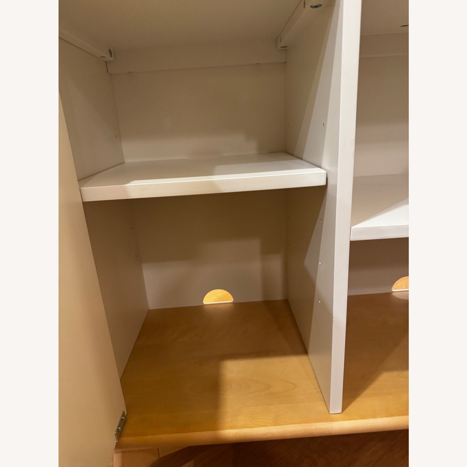 Pottery Barn Teen White Wood Bookcase - image-2