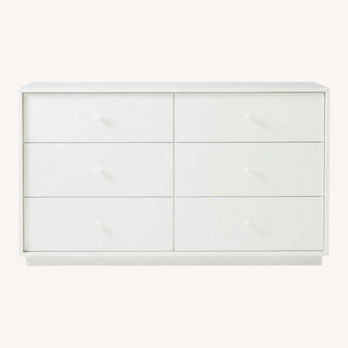 Used West Elm Kids White Wood Dresser for sale on AptDeco