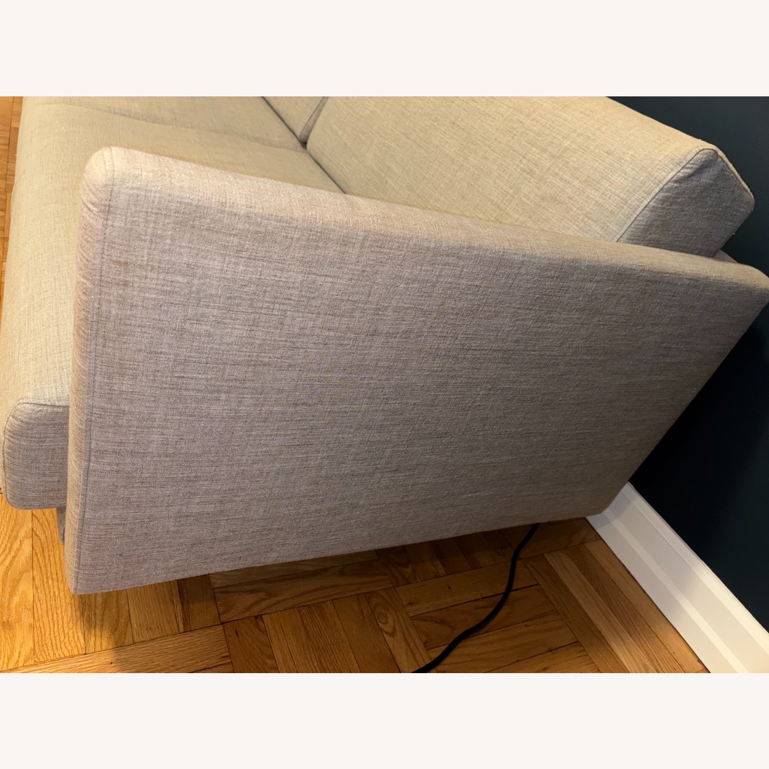Design Within Reach Light Gray Tuck Sleeper Sofa - image-5