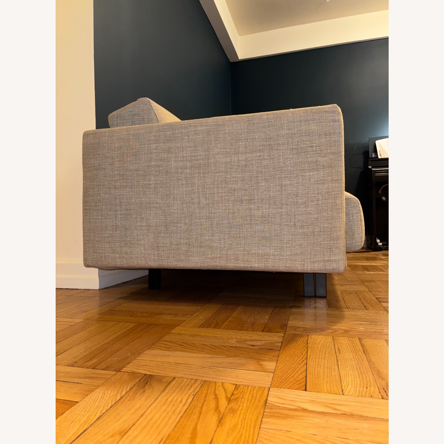Design Within Reach Light Gray Tuck Sleeper Sofa - image-3
