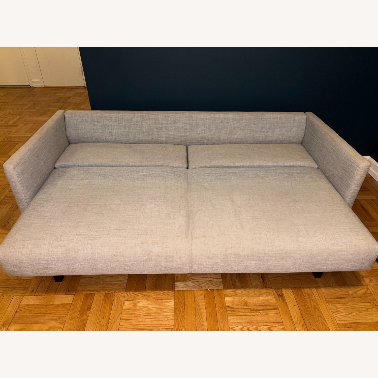 Design Within Reach Light Gray Tuck Sleeper Sofa - image-2