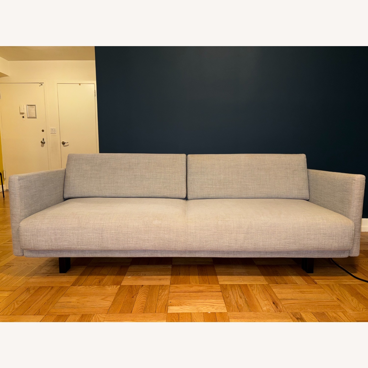 Design Within Reach Light Gray Tuck Sleeper Sofa - image-1