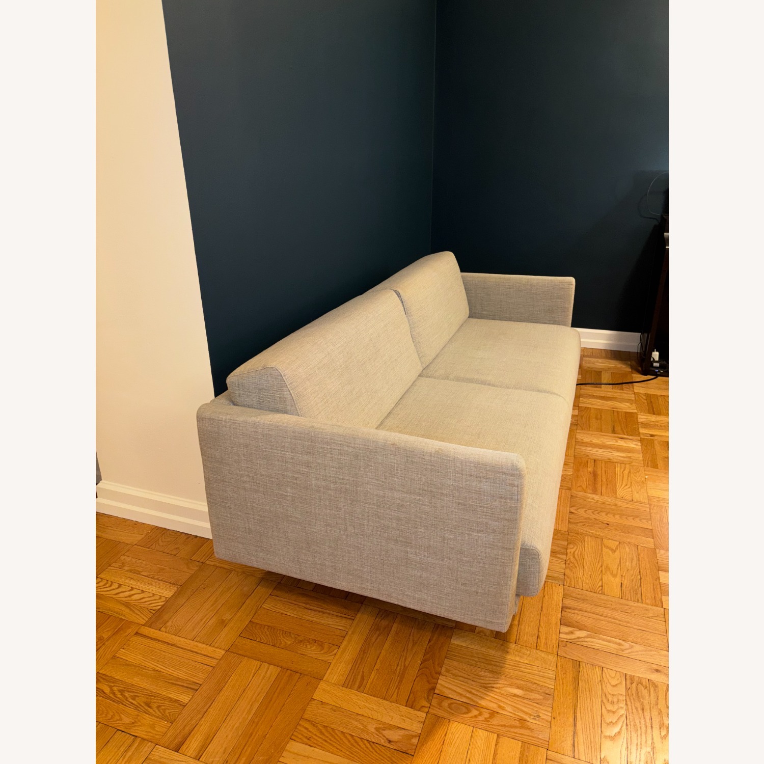 Design Within Reach Light Gray Tuck Sleeper Sofa - image-4