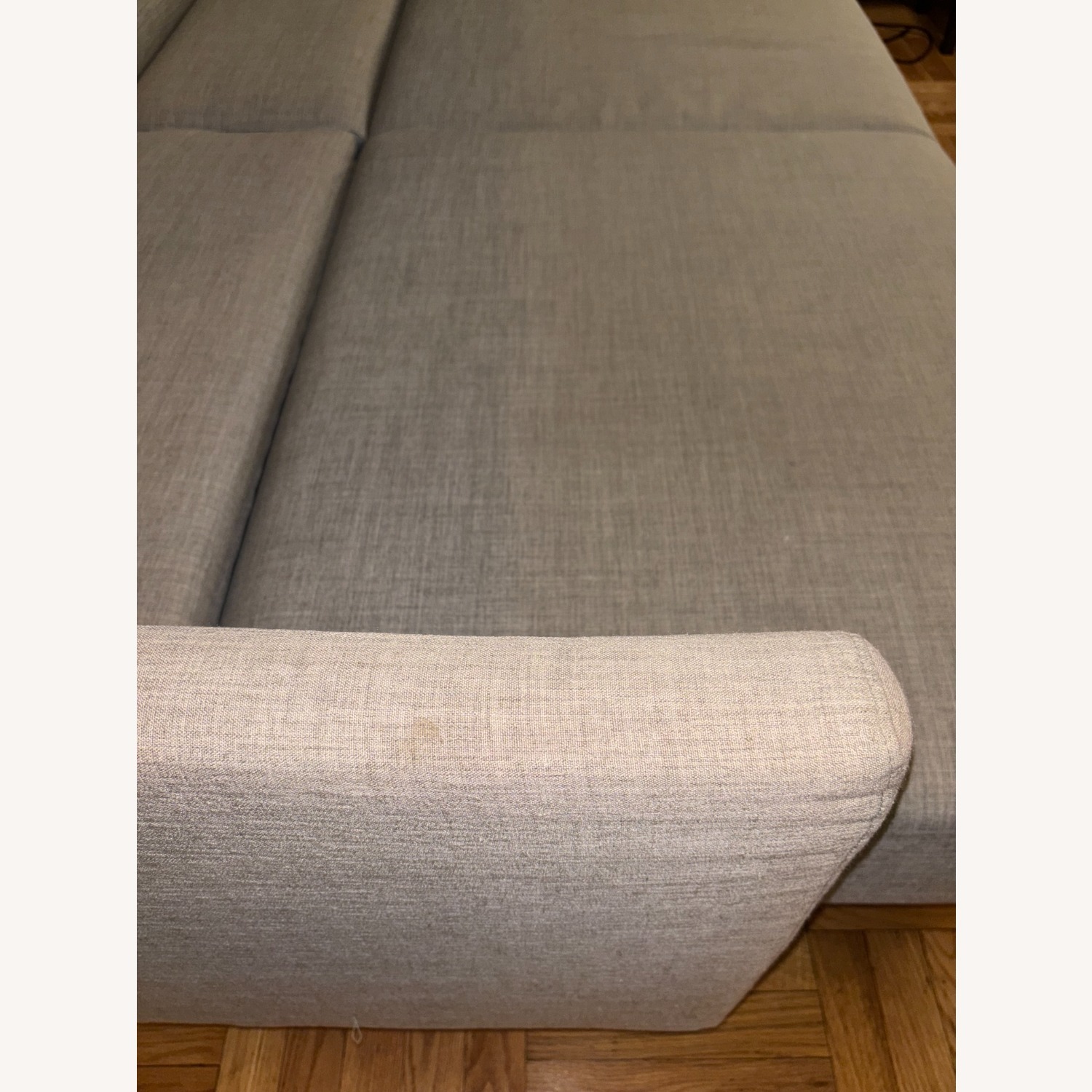 Design Within Reach Light Gray Tuck Sleeper Sofa - image-9