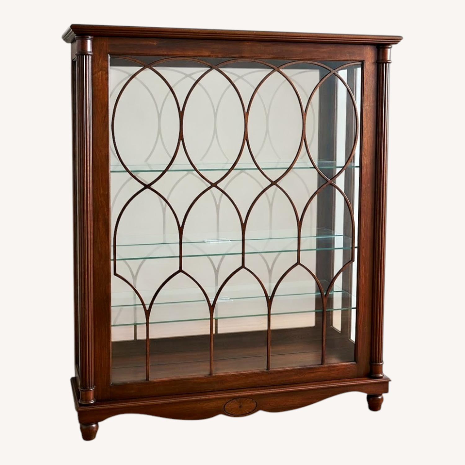 Pulaski Furniture Dark Brown Wood Wall Shelf - image-0