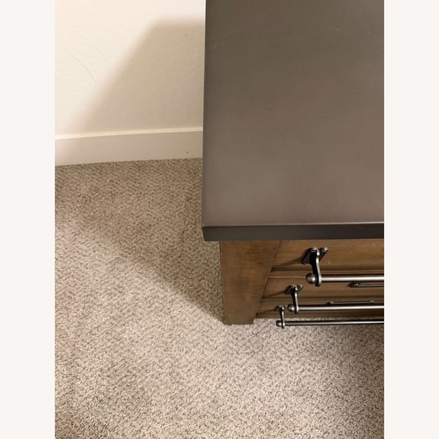 Restoration Hardware Early 20th C. Mercantile Closed Nightstand - image-2