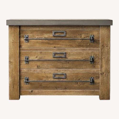 Used Restoration Hardware Early 20th C. Mercantile Closed Nightstand for sale on AptDeco