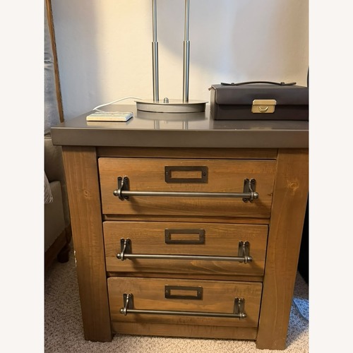 Used Restoration Hardware Early 20th C. Mercantile Closed Nightstand for sale on AptDeco