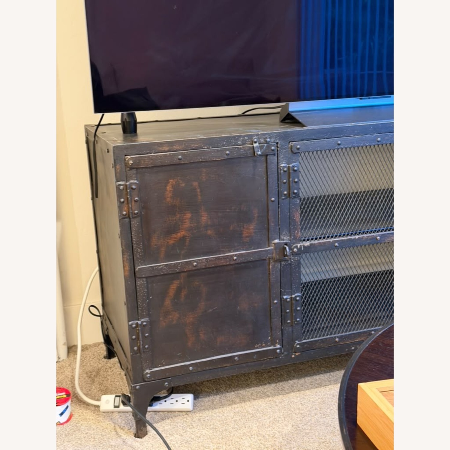 Restoration Hardware Dark Brown Media Storage - image-3
