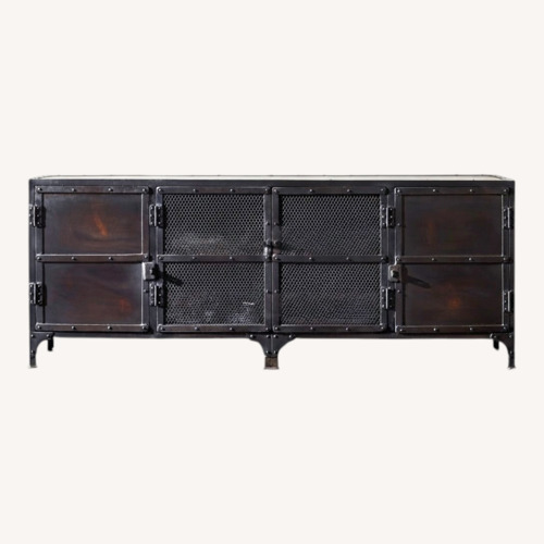 Used Restoration Hardware Dark Brown Media Storage for sale on AptDeco