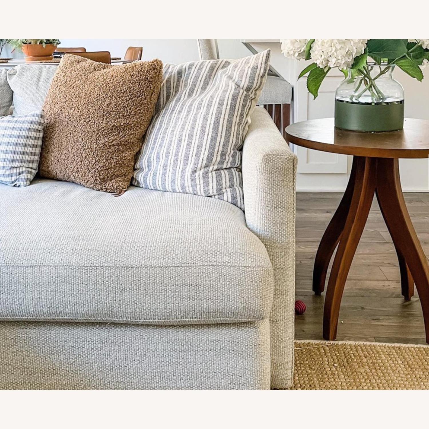 Crate & Barrel 2 Piece Sectional Natural Color - image-4