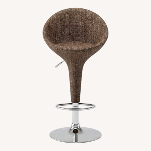 Used Woven Brown Bar Stools  for sale on AptDeco