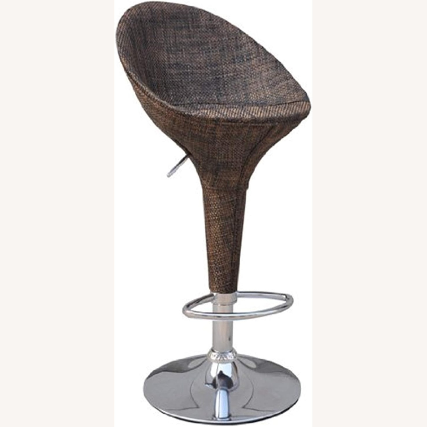 Woven Brown Bar Stools - image-7