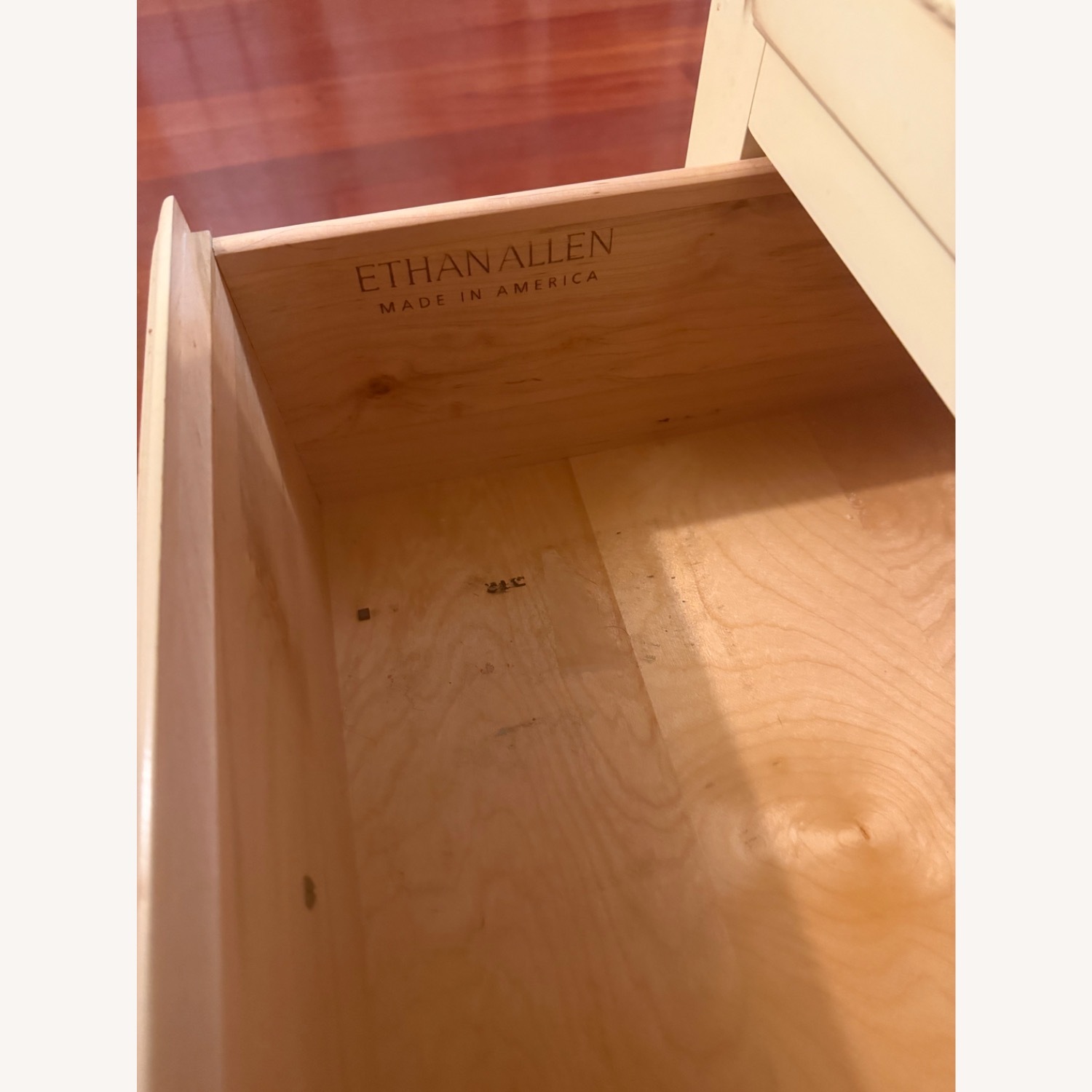 Pair Vintage Ethan Allen Maple Media Cabinets - image-2