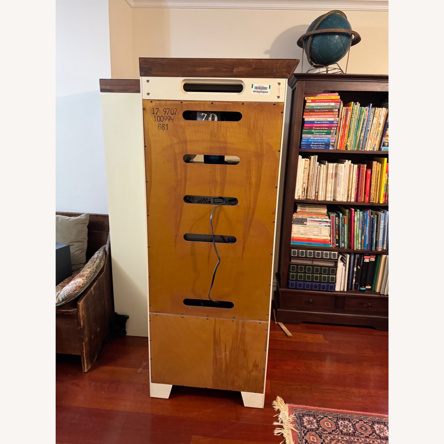 Pair Vintage Ethan Allen Maple Media Cabinets - image-4