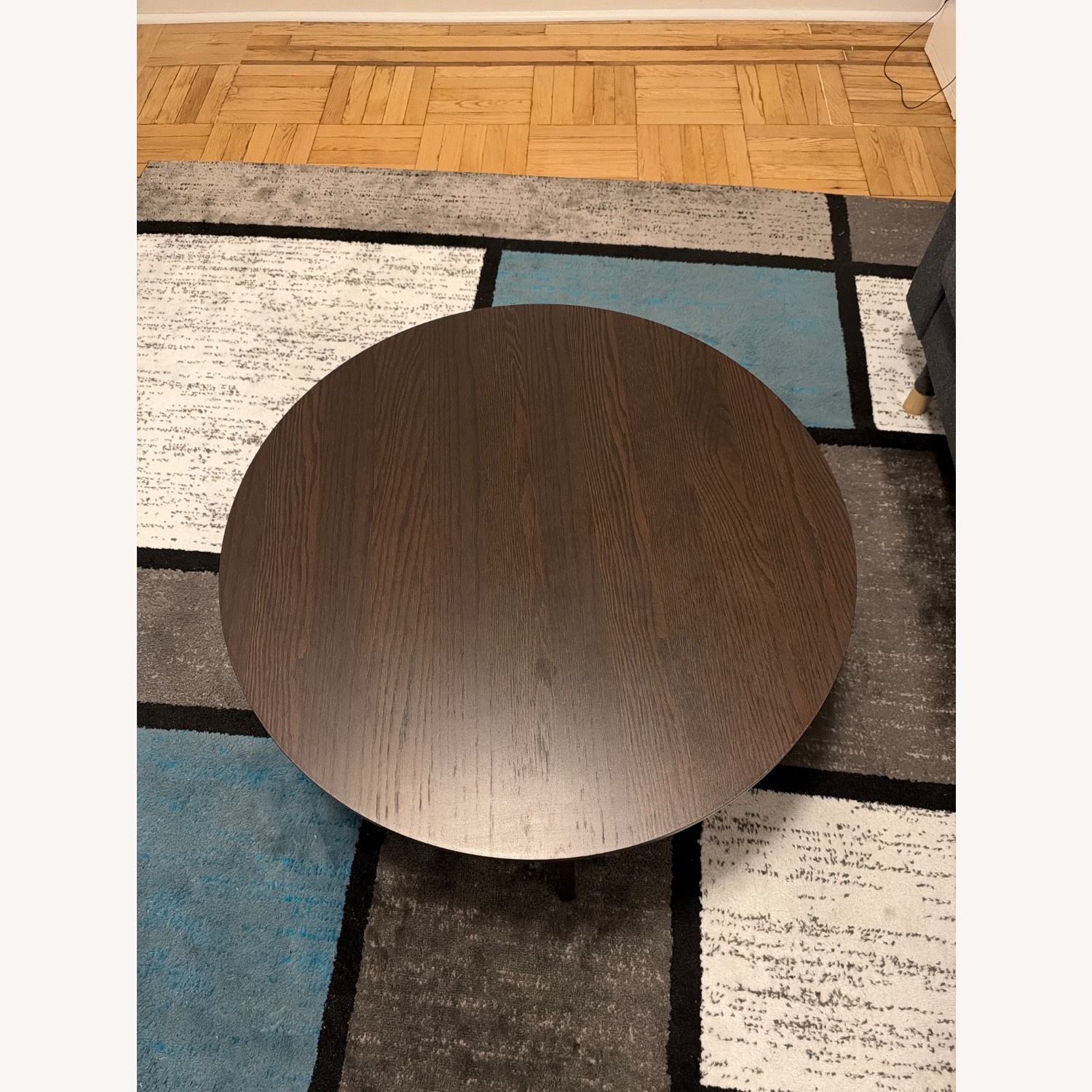 IKEA Dark Brown Wood Coffee Table - image-2