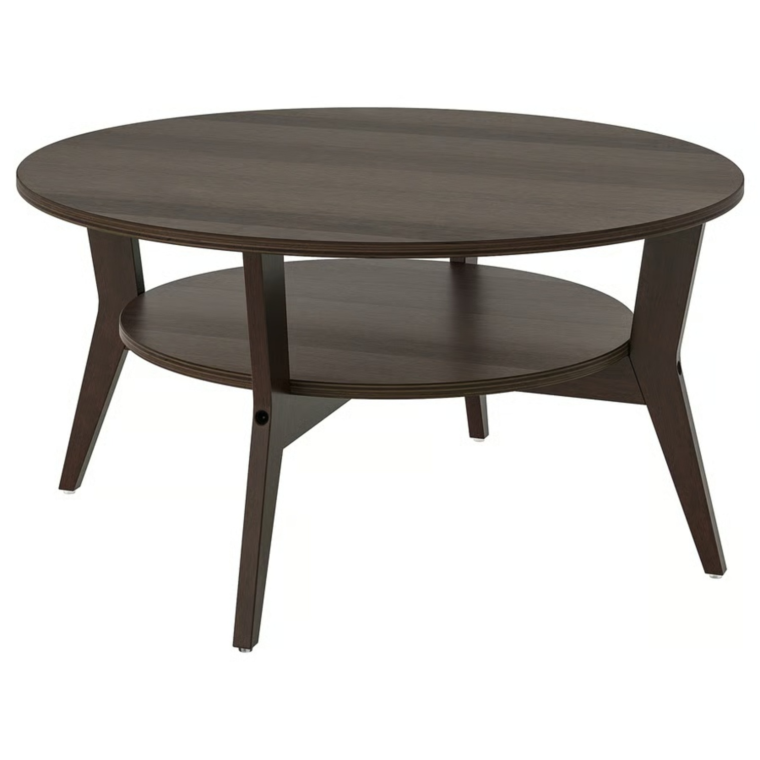 IKEA Dark Brown Wood Coffee Table - image-4