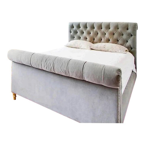 Used Restoration Hardware Chesterfield Queen Sleigh Bed for sale on AptDeco