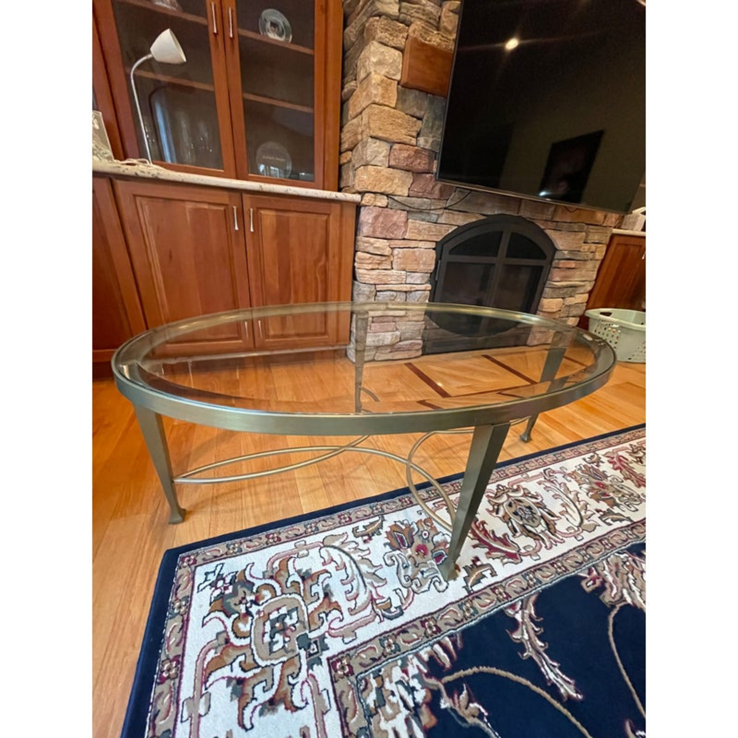 Matching Glass Coffee Table and End Table - image-16