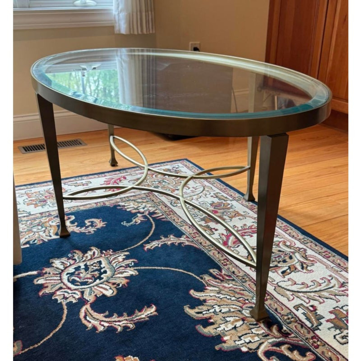 Matching Glass Coffee Table and End Table - image-14