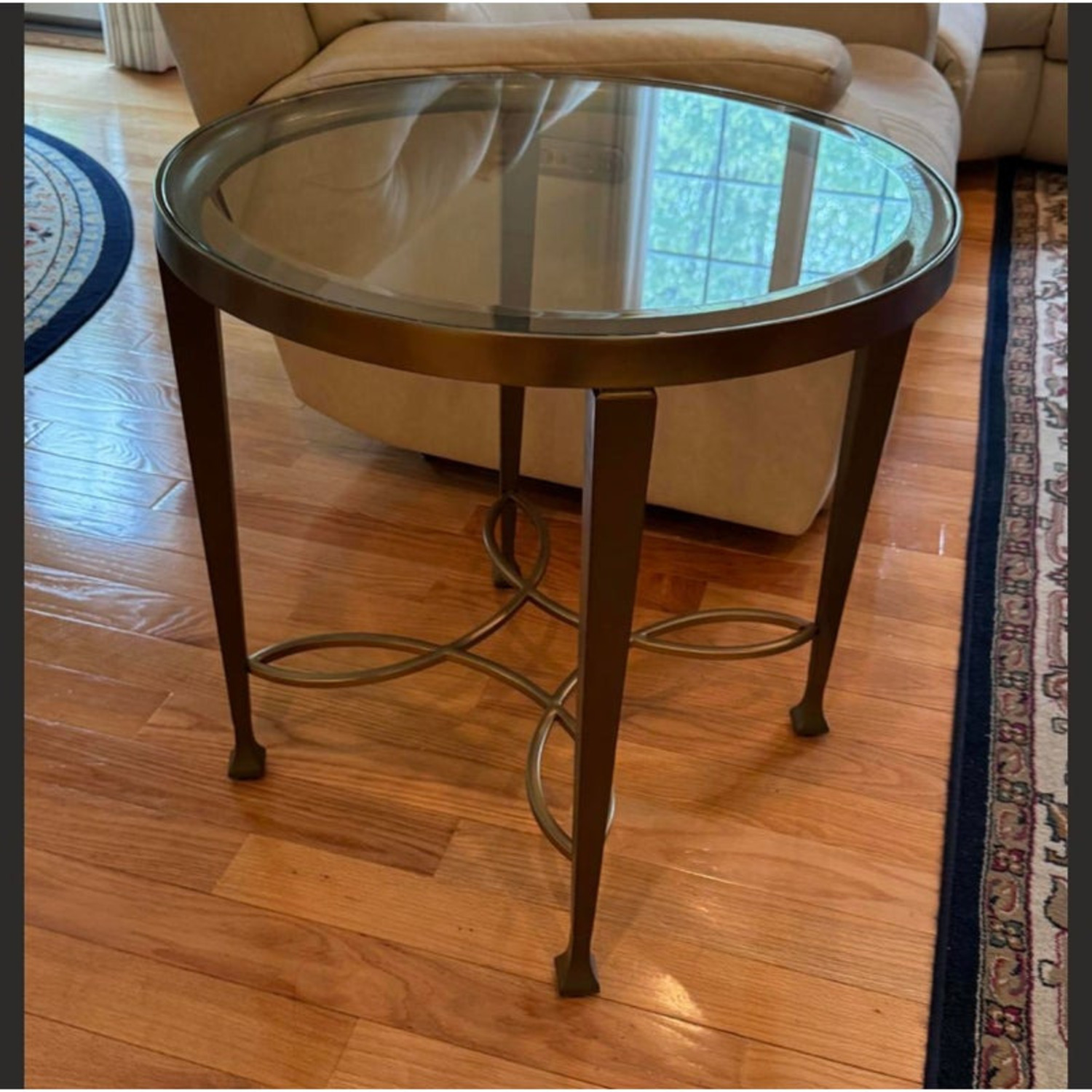Matching Glass Coffee Table and End Table - image-9