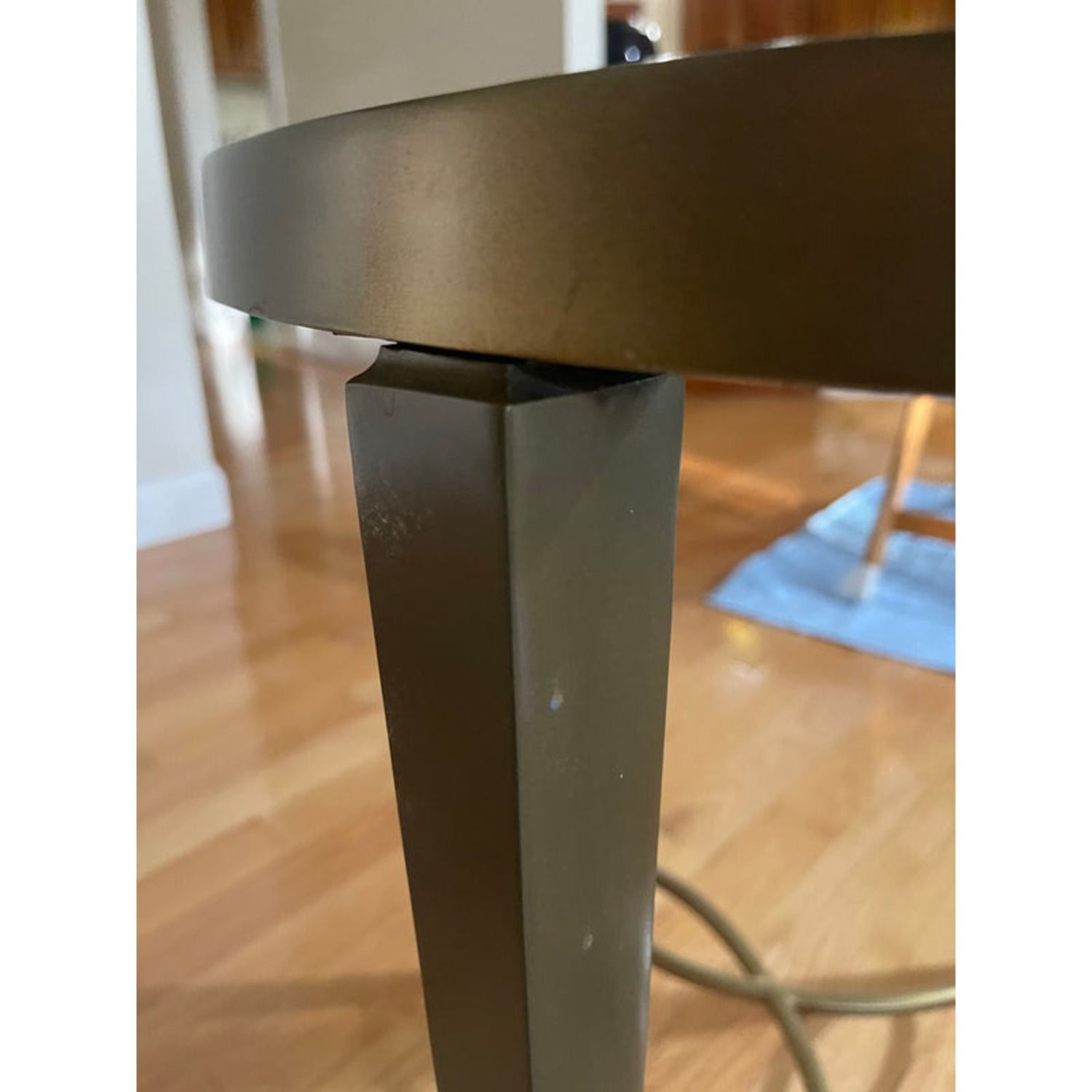 Matching Glass Coffee Table and End Table - image-6