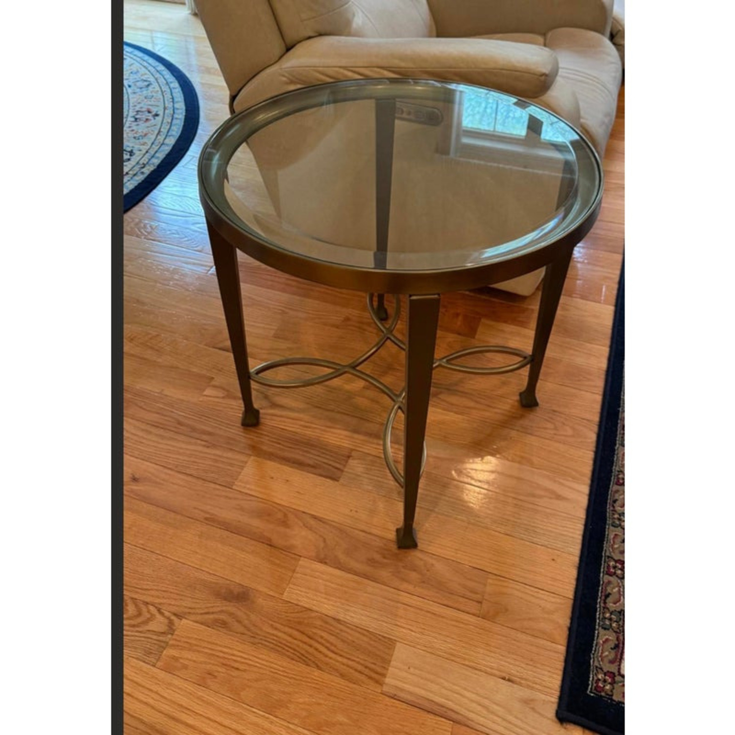 Matching Glass Coffee Table and End Table - image-8