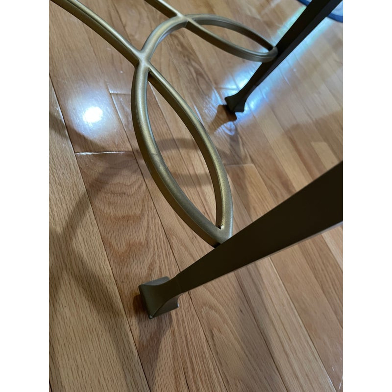 Matching Glass Coffee Table and End Table - image-11
