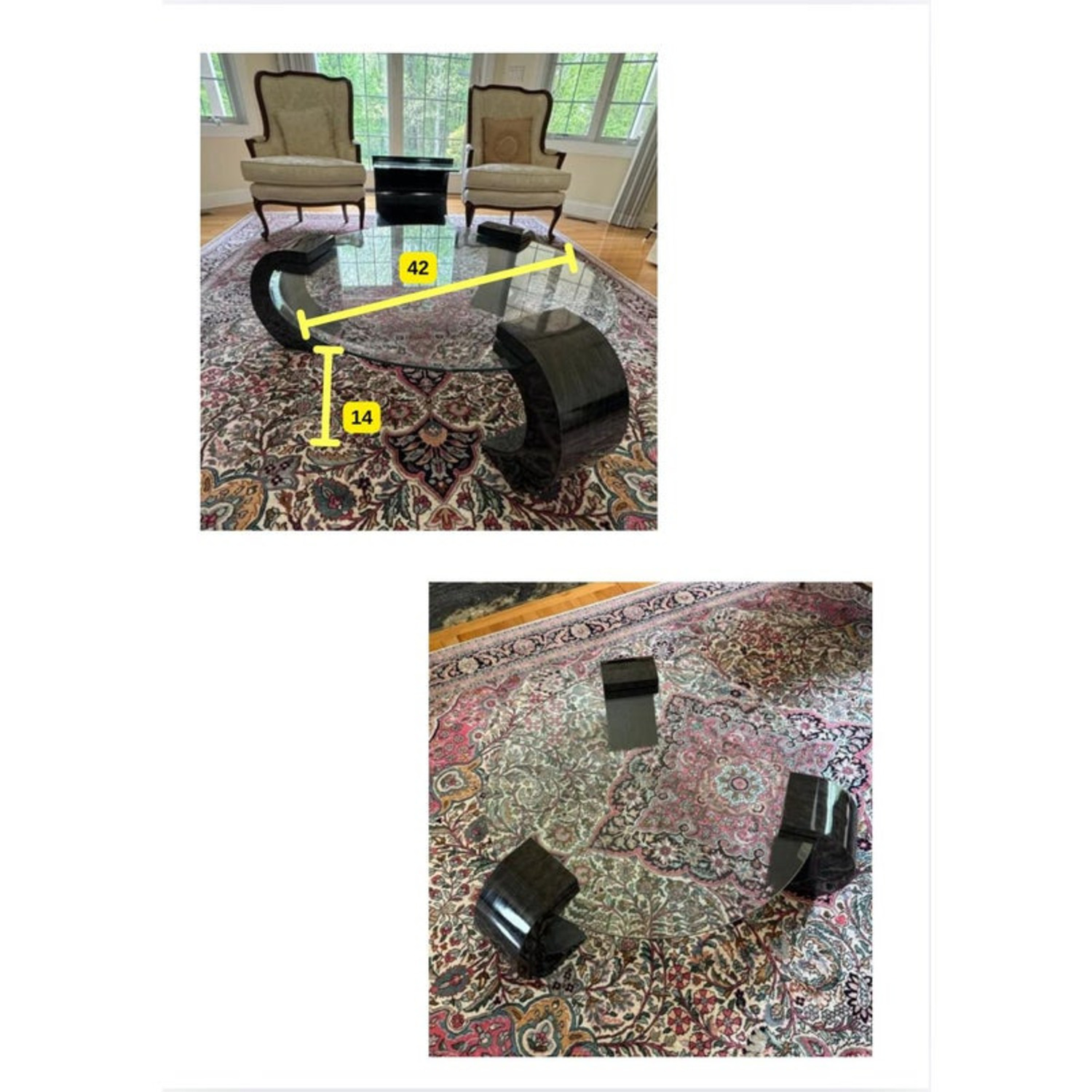 Set: Coffee Table and 2 Matching Side Tables - image-7