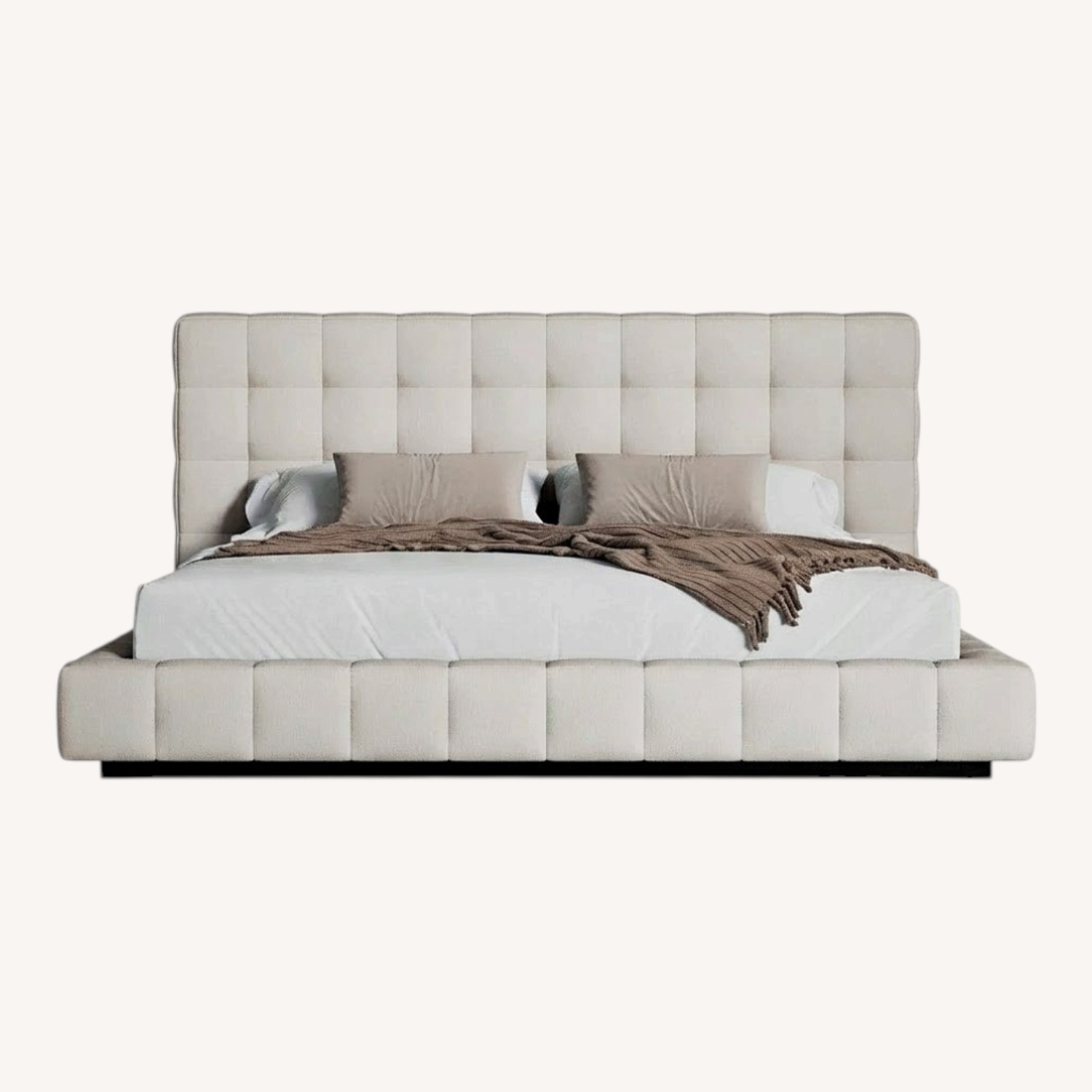 Modloft Modern Thompson Bed Fabric Cal King - image-0
