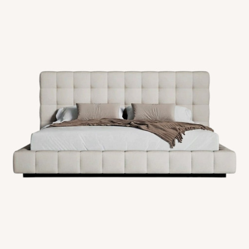 Used Modloft Modern Thompson Bed Fabric Cal King for sale on AptDeco