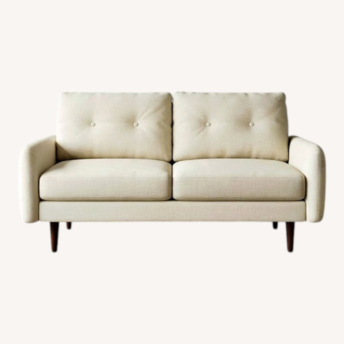 Used Light Brown 2 Seater Sofa for sale on AptDeco