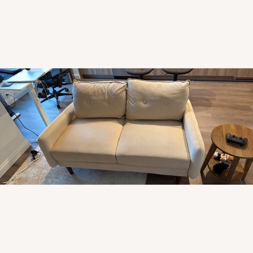 Used Light Brown 2 Seater Sofa for sale on AptDeco