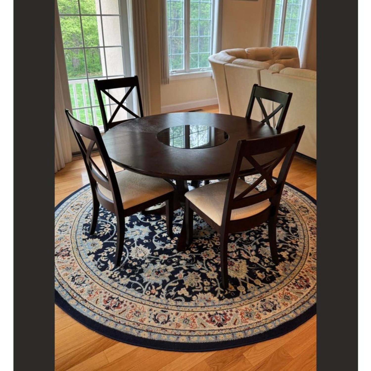Lazy Susan Dining Table - image-2
