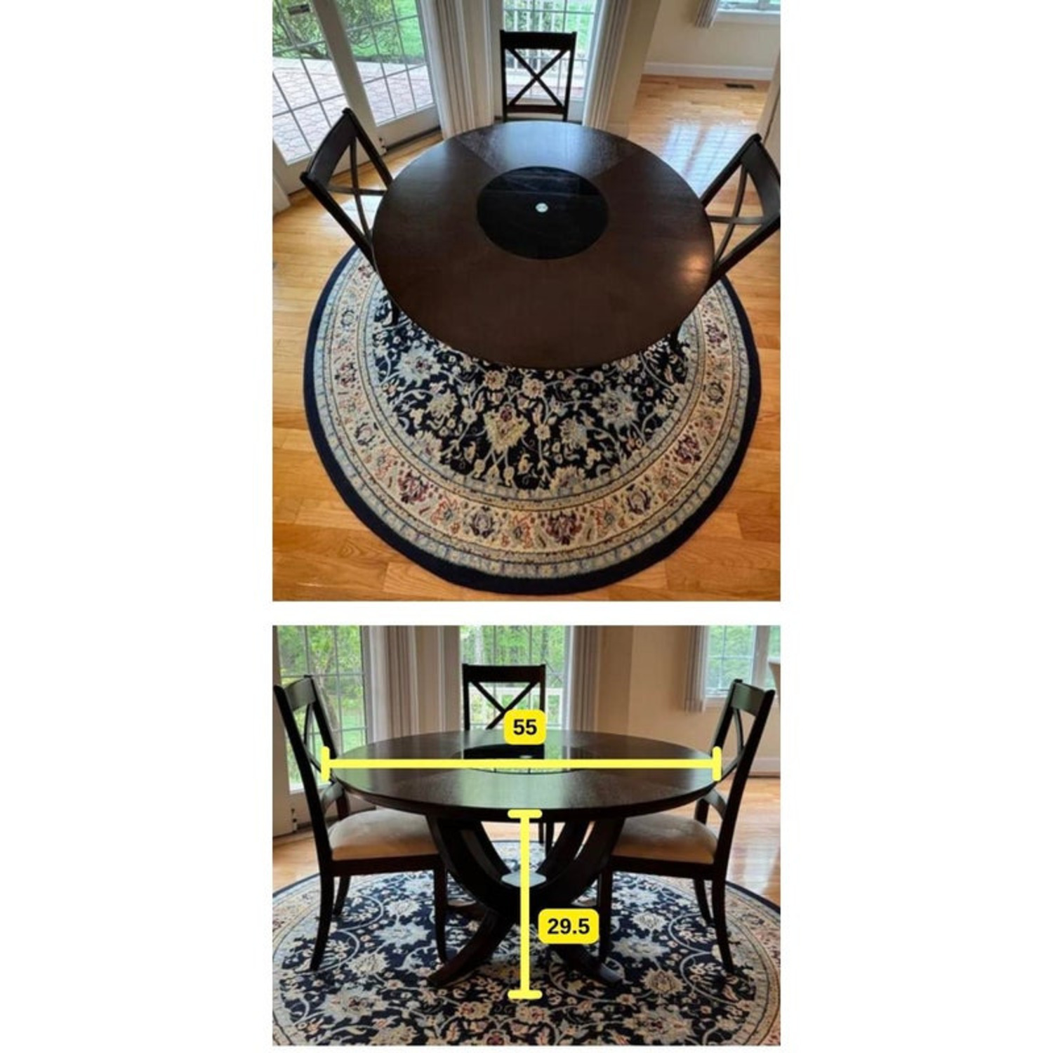 Lazy Susan Dining Table - image-4