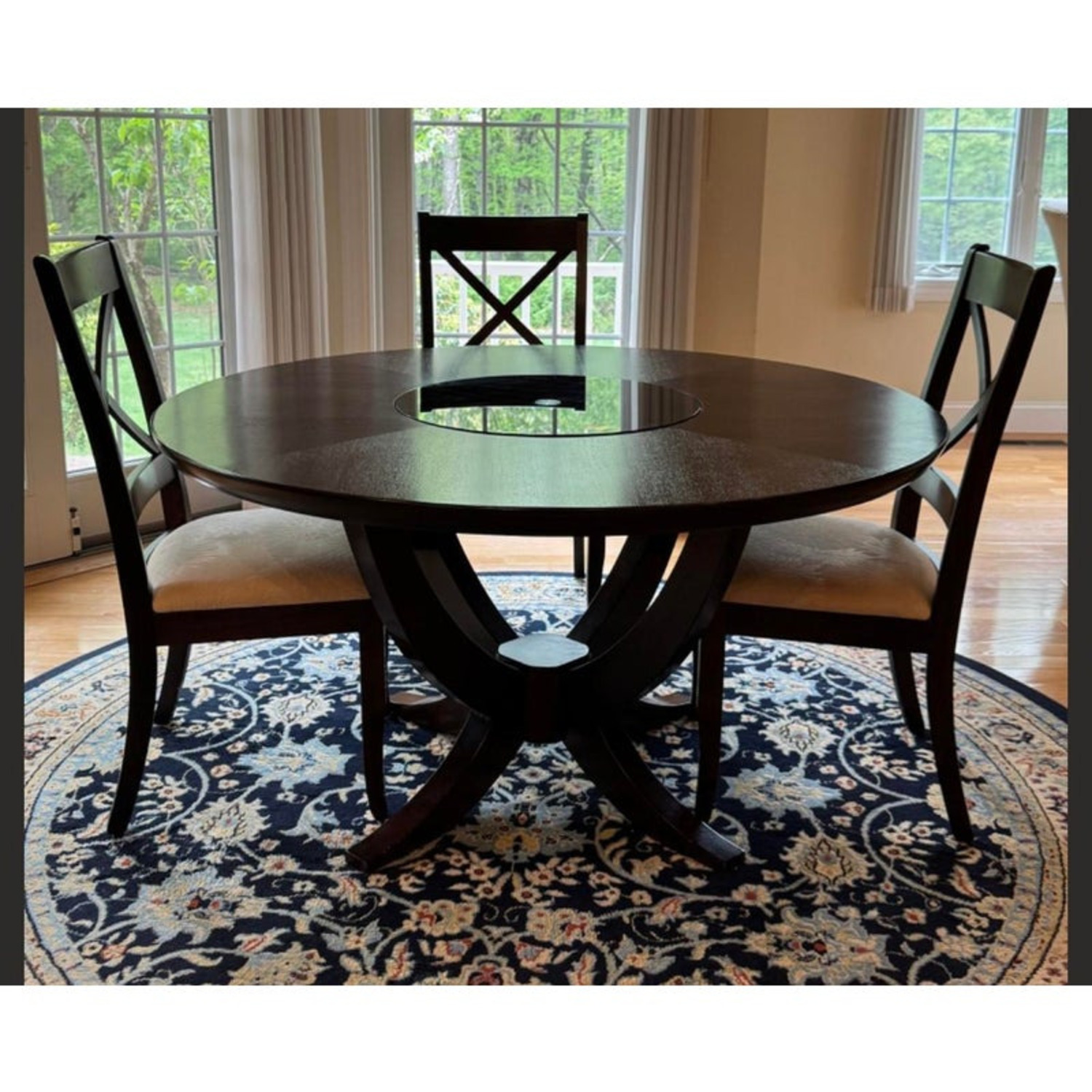 Lazy Susan Dining Table - image-6
