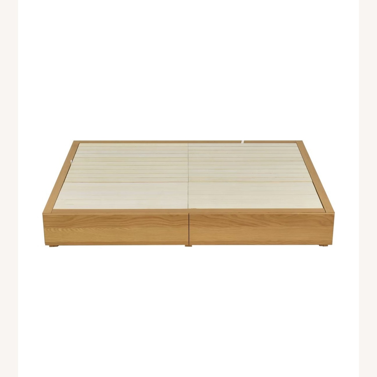 Muji Walnut Natural Wood Double Bed - image-14