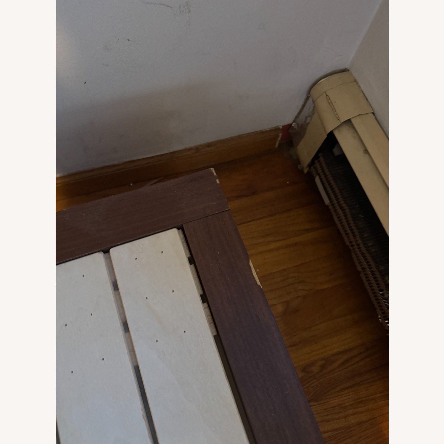 Muji Walnut Natural Wood Double Bed - image-13