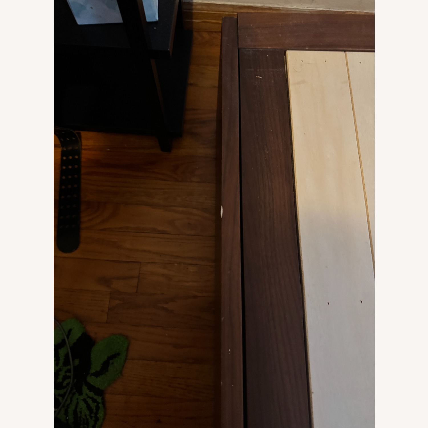 Muji Walnut Natural Wood Double Bed - image-12