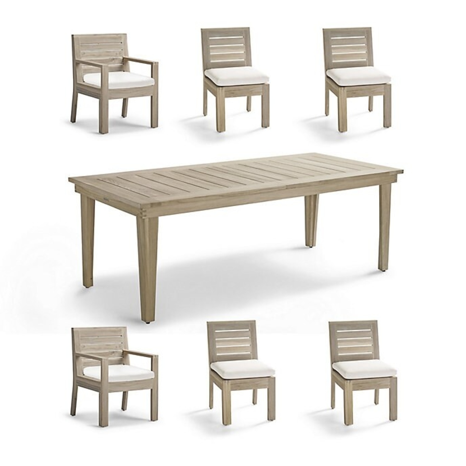 Front Gate St. Kitts Teak Dining Set - image-5