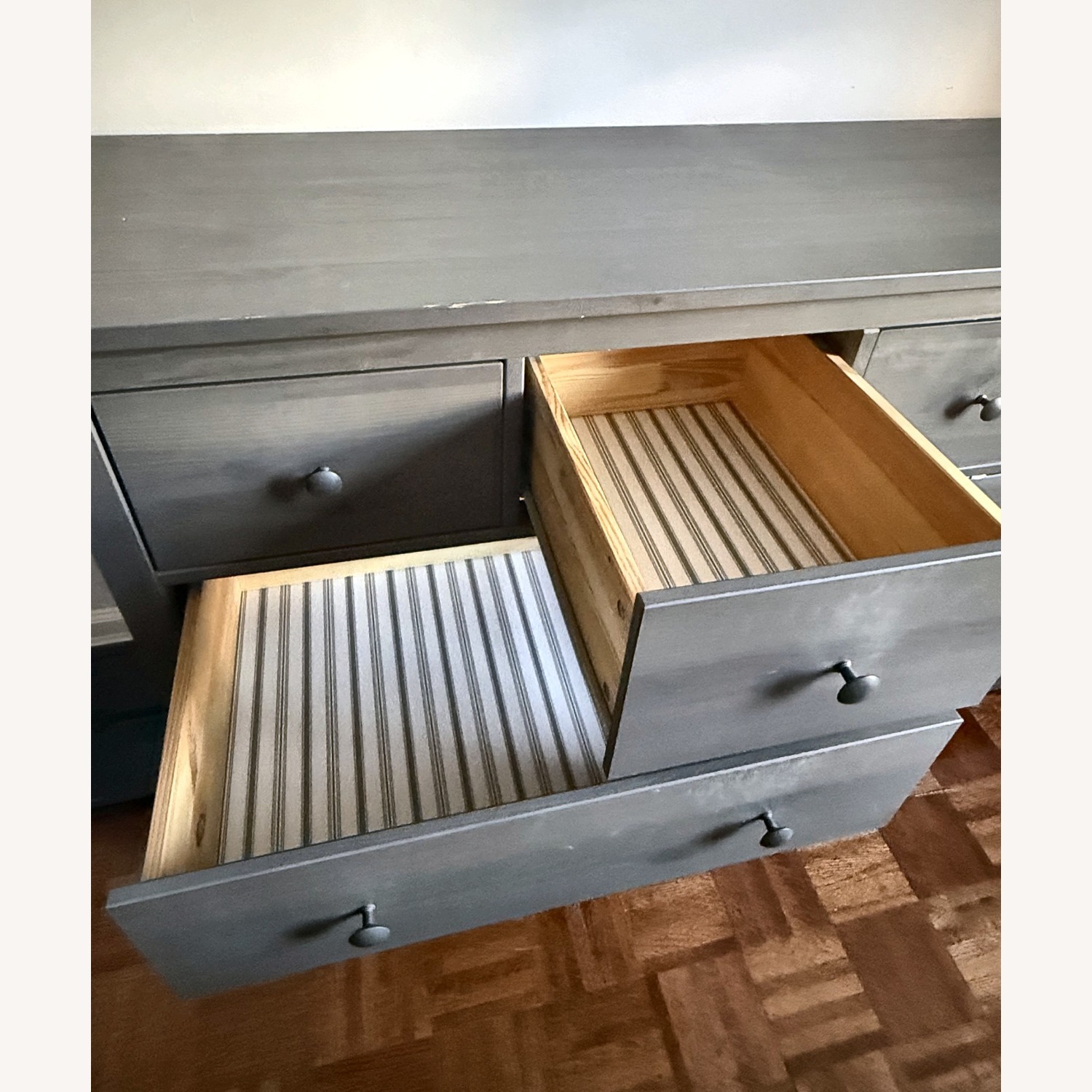 IKEA Hemnes 8-Drawer Dresser, Gray-Blue - image-4