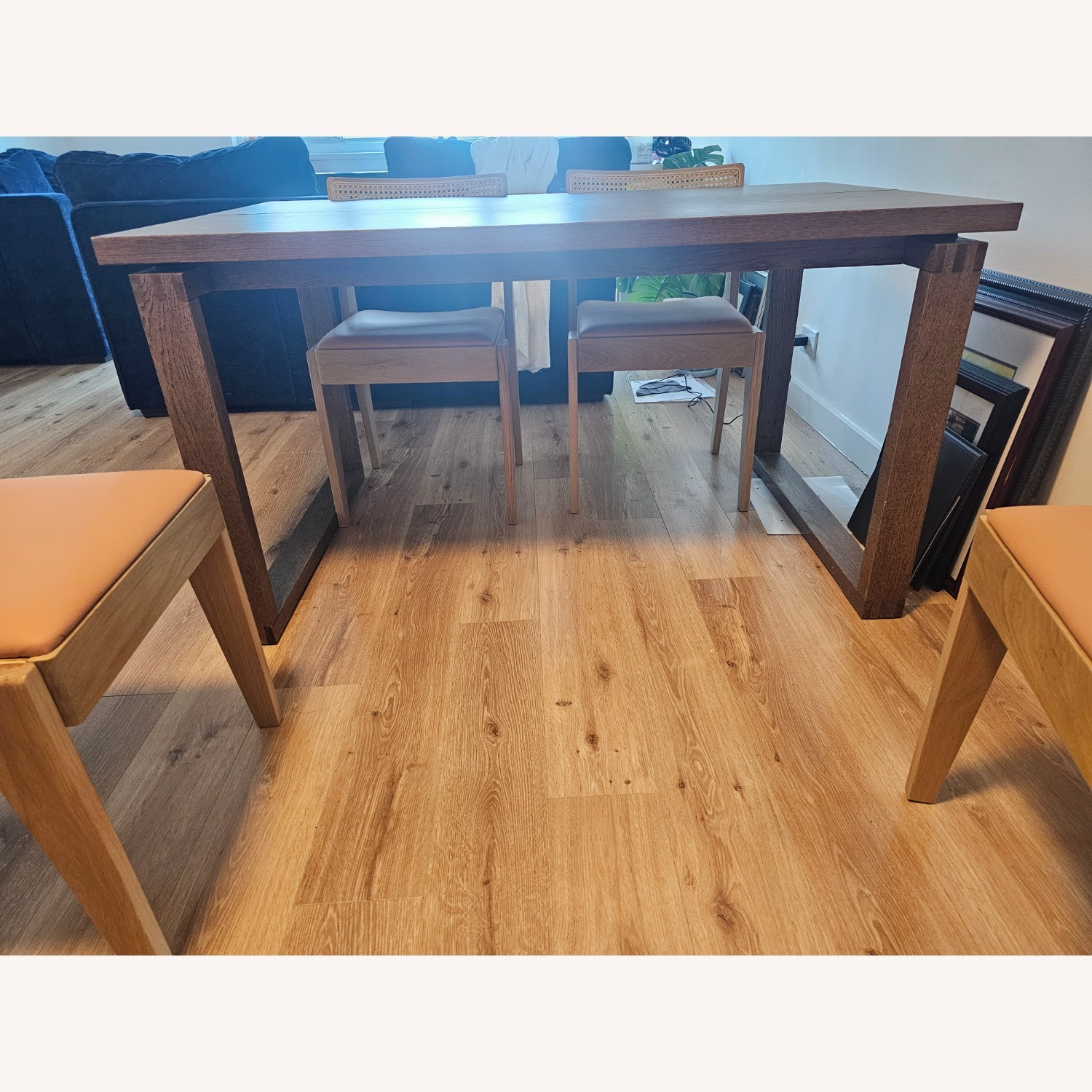 IKEA MÖRBYLÅNGA Oak Veneer Dining Table - image-3