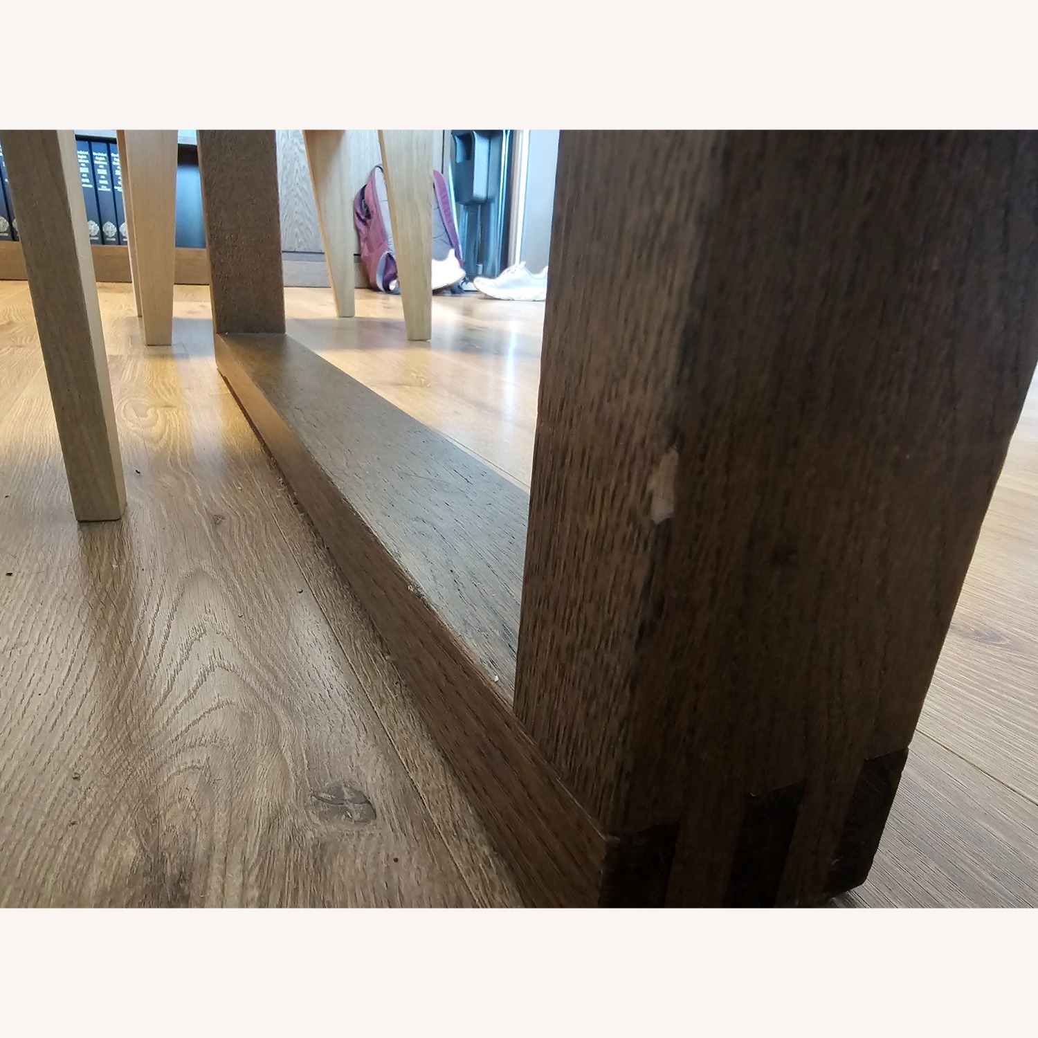 IKEA MÖRBYLÅNGA Oak Veneer Dining Table - image-6