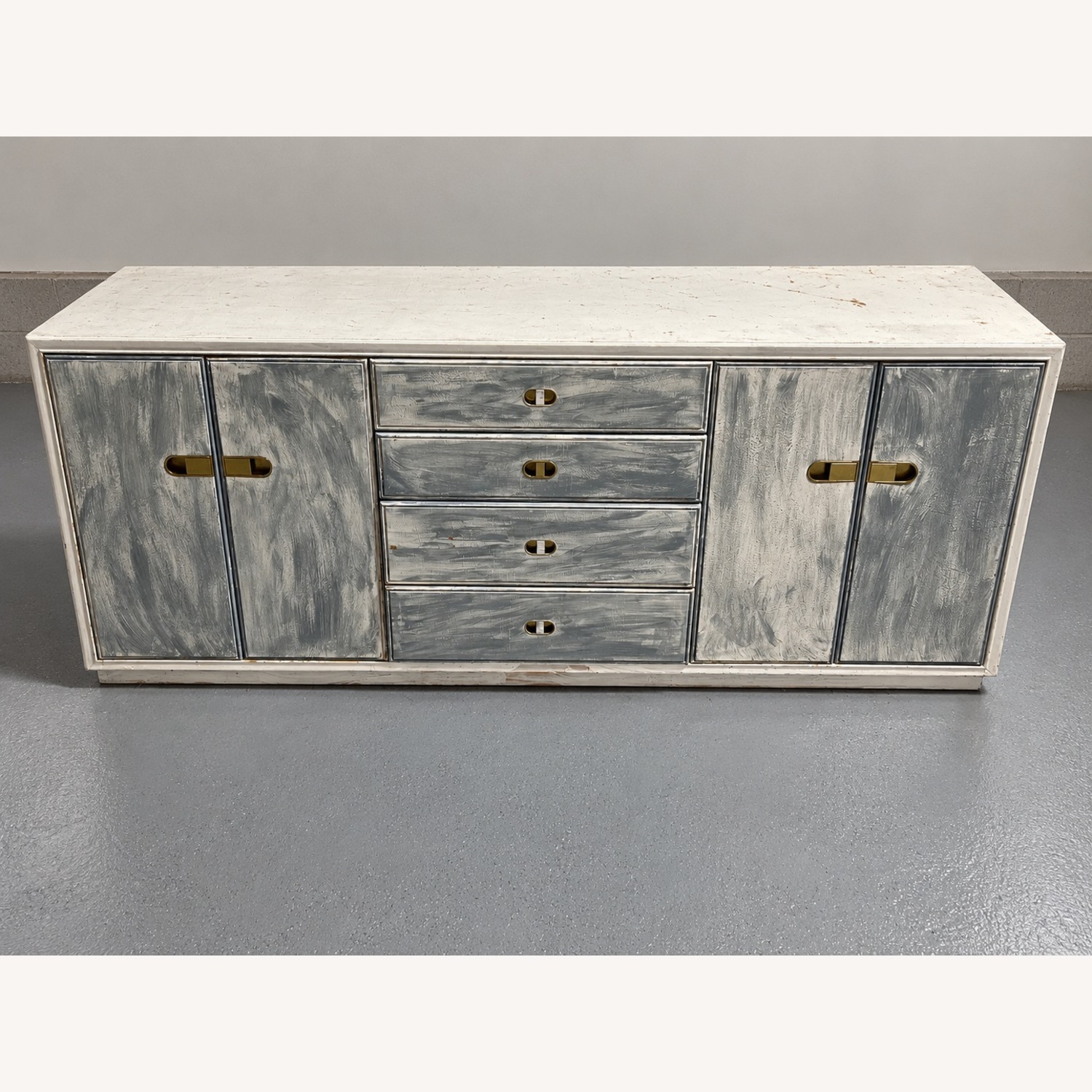 Vintage Drexel Preface Campaign Dresser - image-1