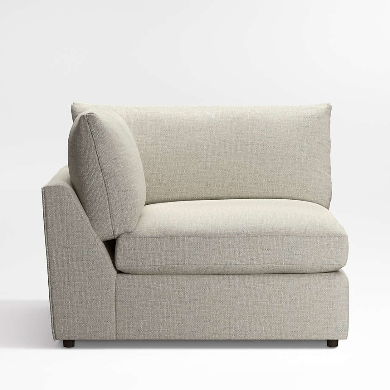 Crate & Barrel Lounge Deep Corner Chair Sectional Piece - image-5