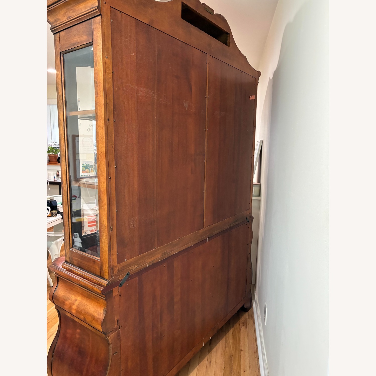 Vintage/Antique Finds Dark Brown Wood Sideboard - image-2